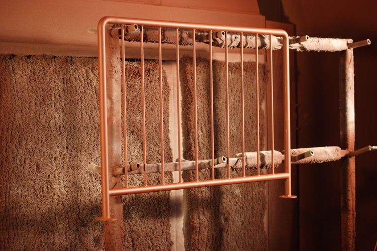 Lackierarbeiten in der Schlosserei